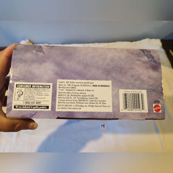 Vintage Marlena Evans Barbie 1999 Days of Our Lives, New In Box. - Picture 4 of 5